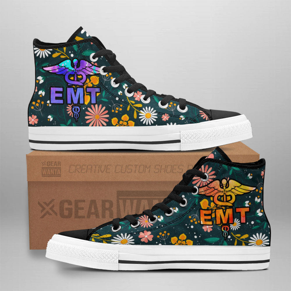 EMT Nurse High Top Shoes Custom-Gear Wanta