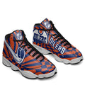 Edmonton Oilers J13 Sneakers Sport Custom Shoes-Gear Wanta