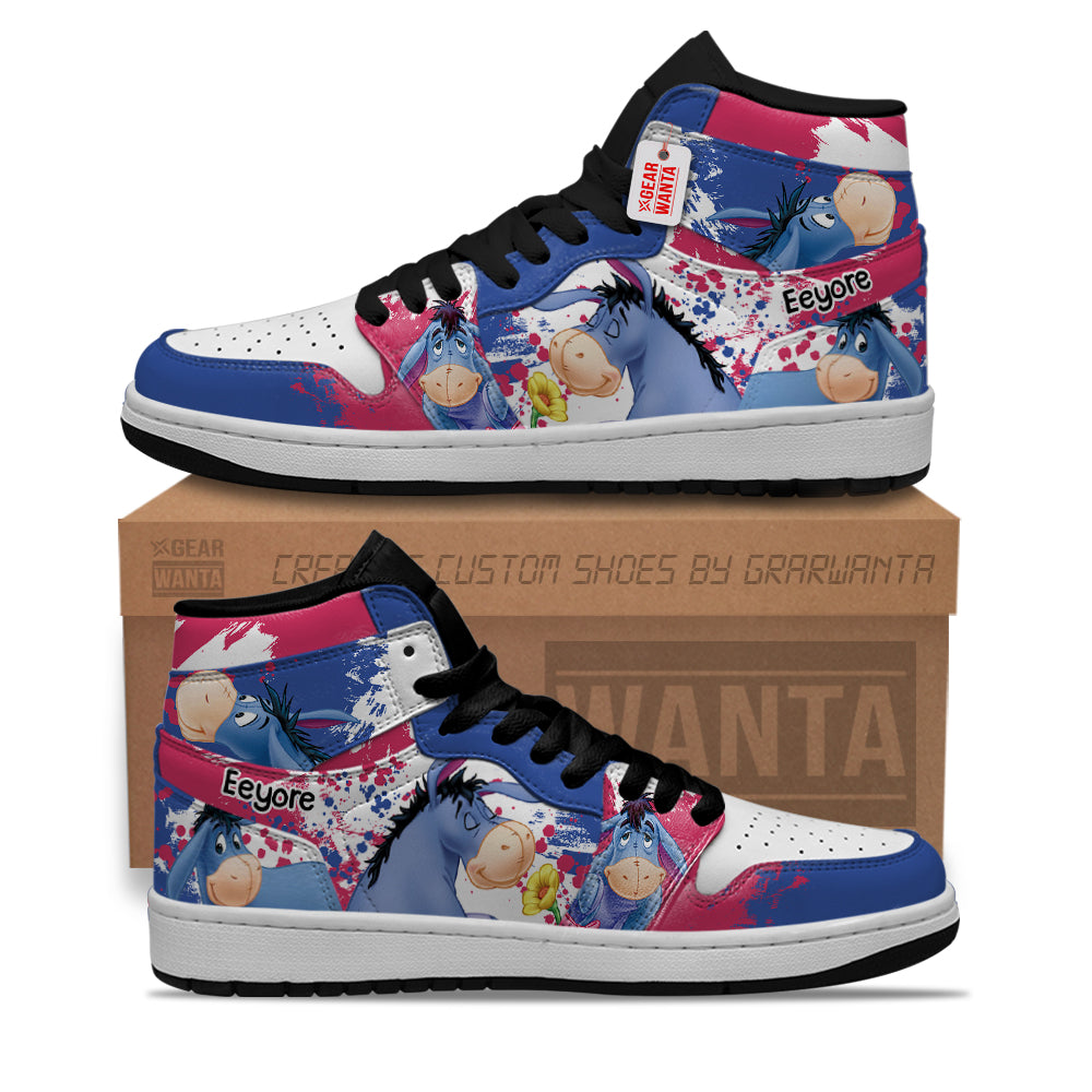 Eeyore J1 Shoes Custom For Fans- gearwanta.com