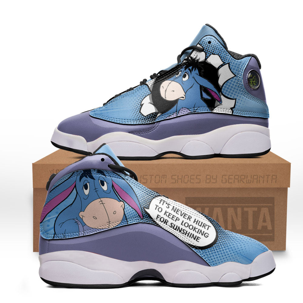 Eeyore J13 Sneakers Custom Comic Style Shoes-Gear Wanta