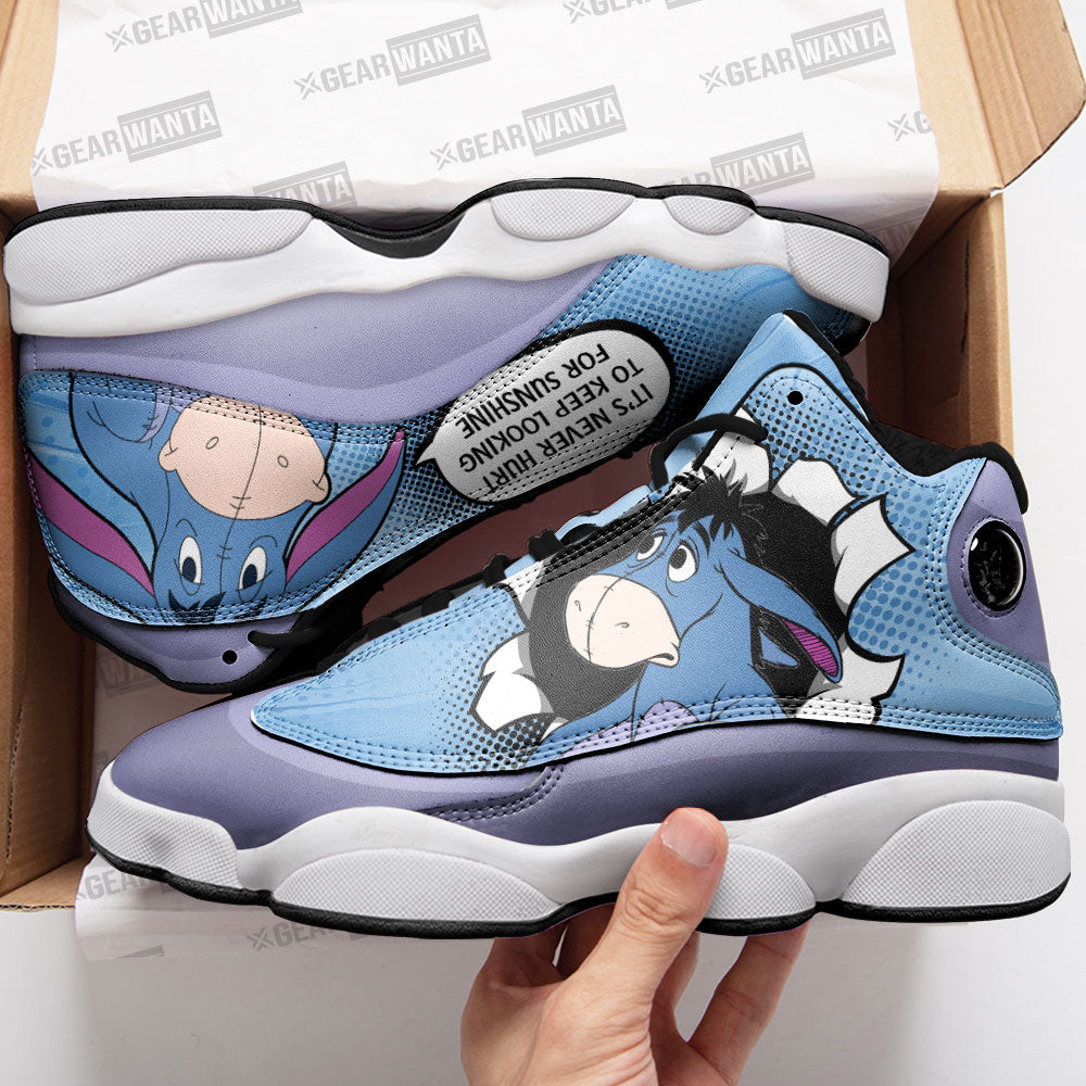 Eeyore J13 Sneakers Custom Comic Style Shoes-Gear Wanta