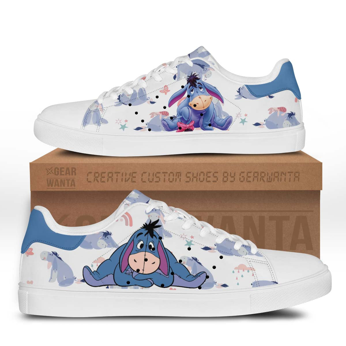 Eeyore Stan Shoes Custom Winnie The Pooh Sneakers For Fans-Gear Wanta