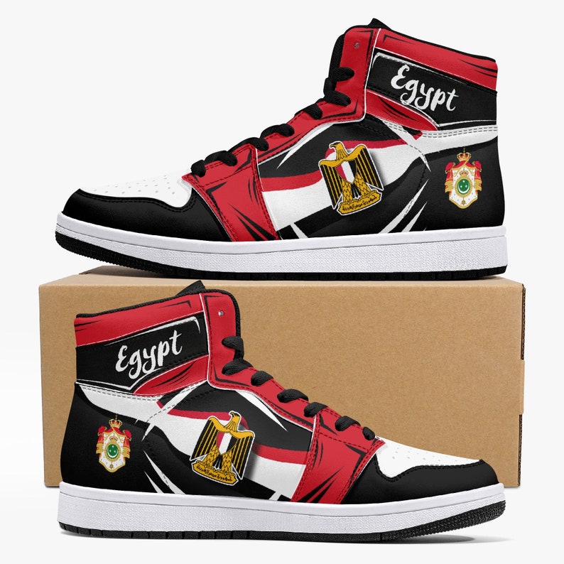 Egypt Flag JD1 High Top Shoes 