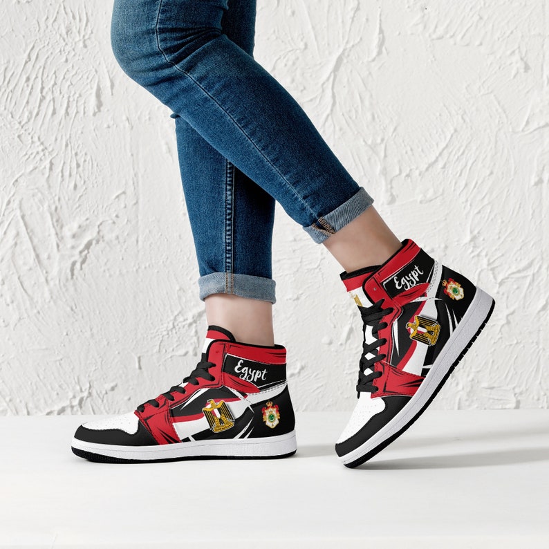 Egypt Flag JD1 High Top Shoes 