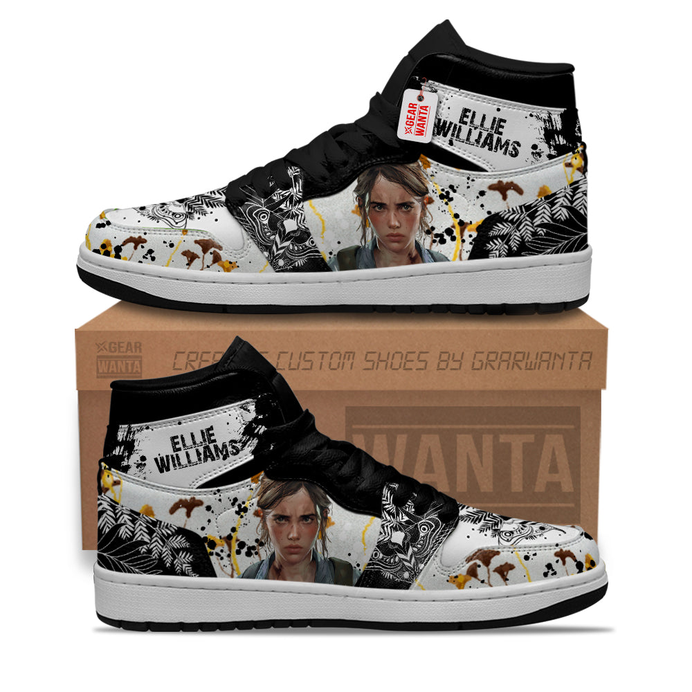 Ellie Williams J1 Shoes Personalized Game Collection- gearwanta.com