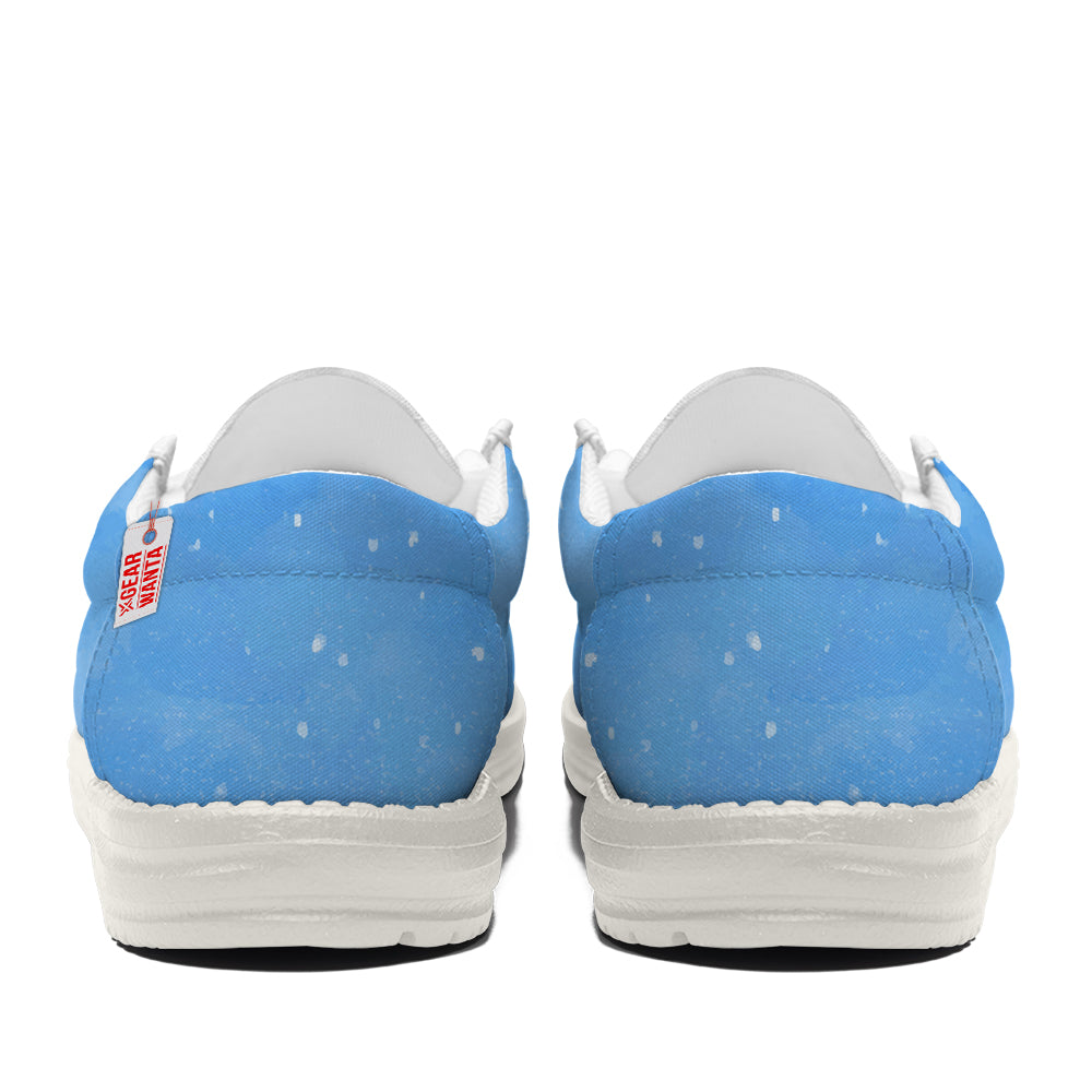 Elsa and Anna Canvas Loafer Shoes-gearwanta.com