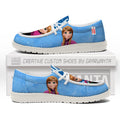 Elsa and Anna Canvas Loafer Shoes-gearwanta.com