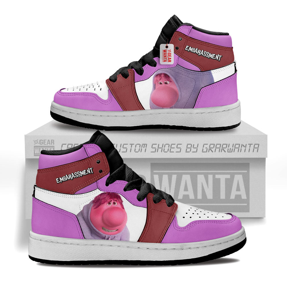 Embarassment Kid J1s Sneakers Personalized Cartoon Collection - Gearwanta.com