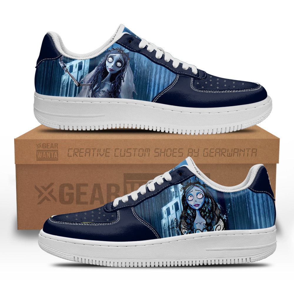 Emily The Corpse Bride Custom Air Sneakers QD24-Gear Wanta