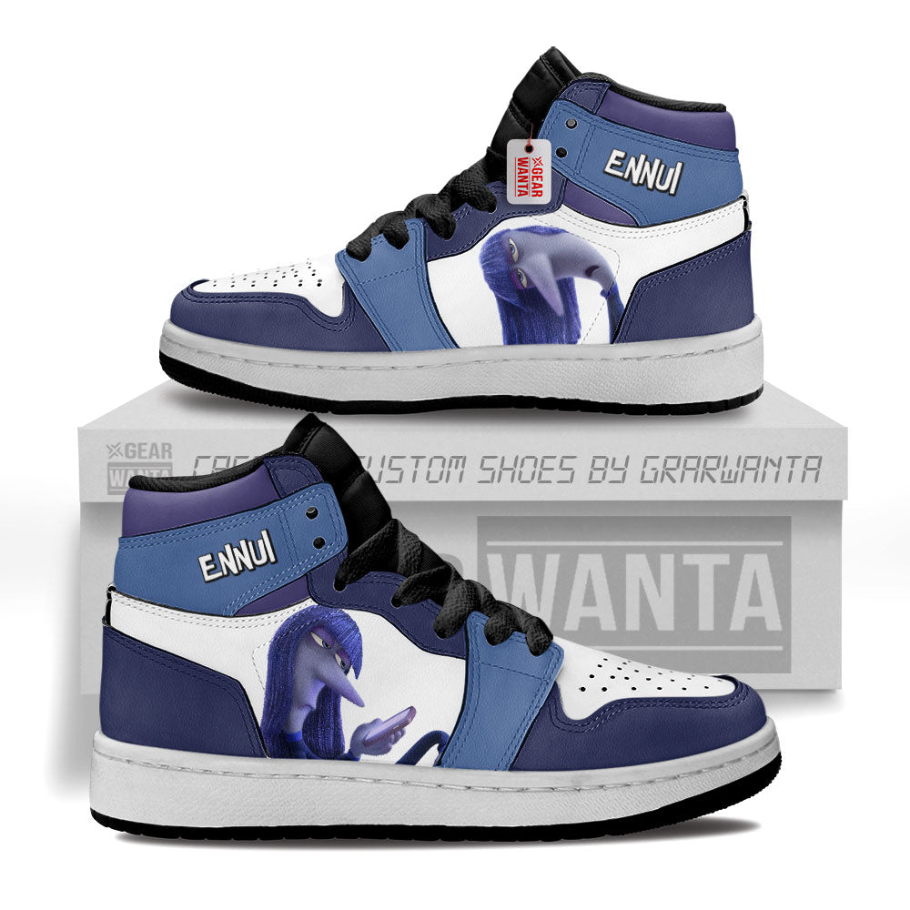 Ennui Kid J1s Sneakers Personalized Cartoon Collection - Gearwanta.com