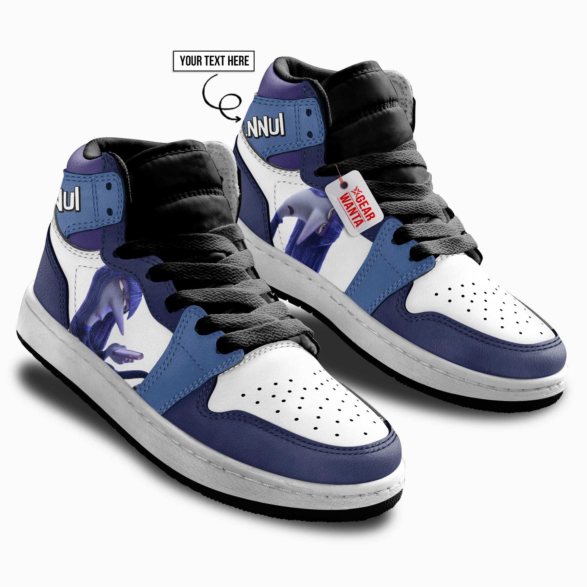 Ennui Kid J1s Sneakers Personalized Cartoon Collection - Gearwanta.com