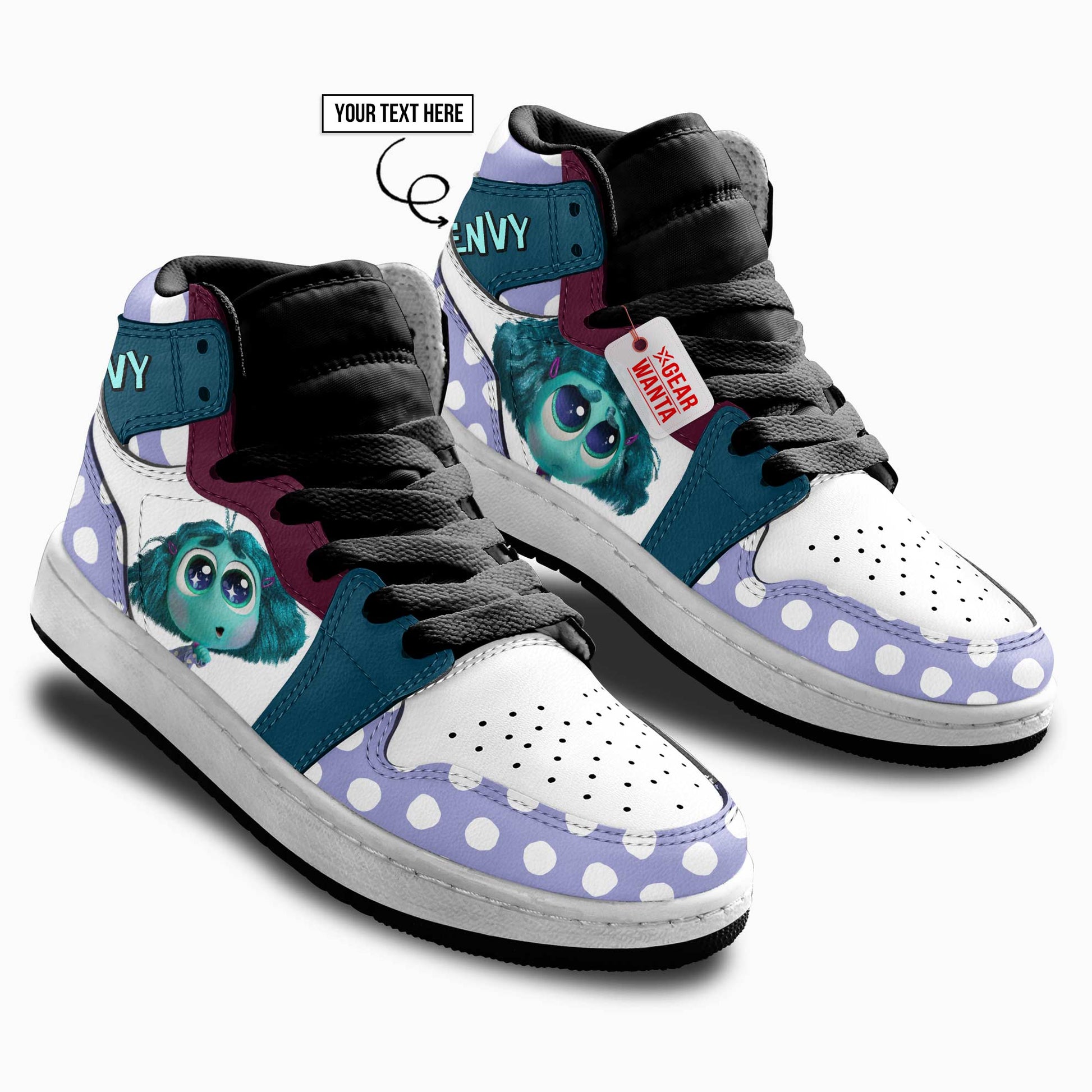 Envy Kid J1s Sneakers Personalized Cartoon Collection - Gearwanta.com