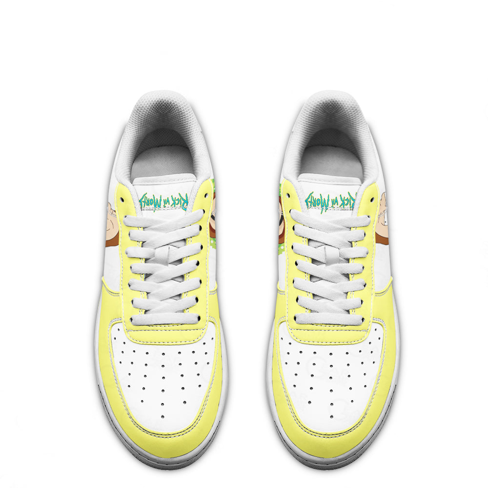 Evil Morty Rick and Morty Custom Air Sneakers QD13-Gear Wanta