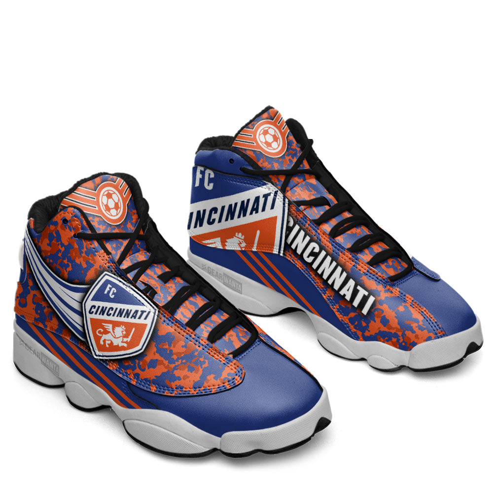 FC Cincinnati J13 Sneakers Custom Shoes-Gear Wanta