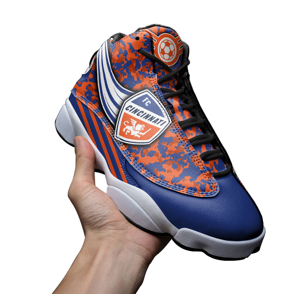 FC Cincinnati J13 Sneakers Custom Shoes-Gear Wanta