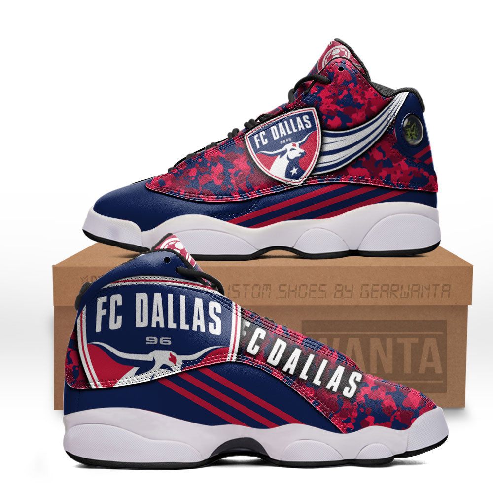 FC Dallas J13 Sneakers Custom Shoes-Gear Wanta