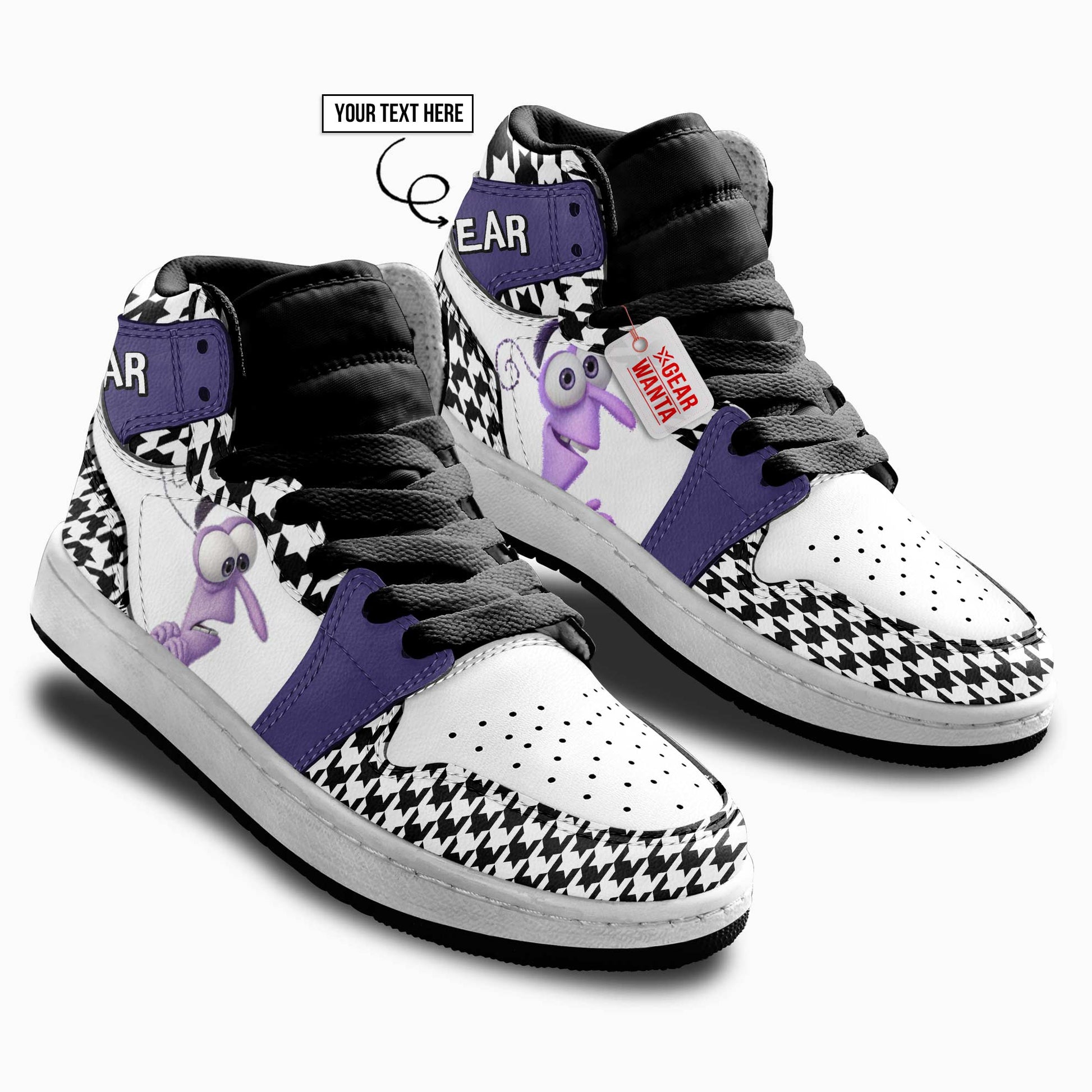 Fear Kid J1s Sneakers Personalized Cartoon Collection - Gearwanta.com