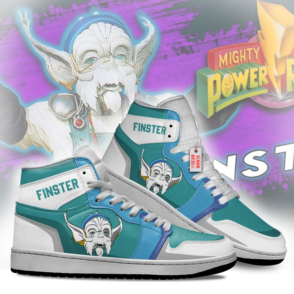 Finster Mighty Morphin J1 Shoes Custom Sneakers TT12-Gear Wanta