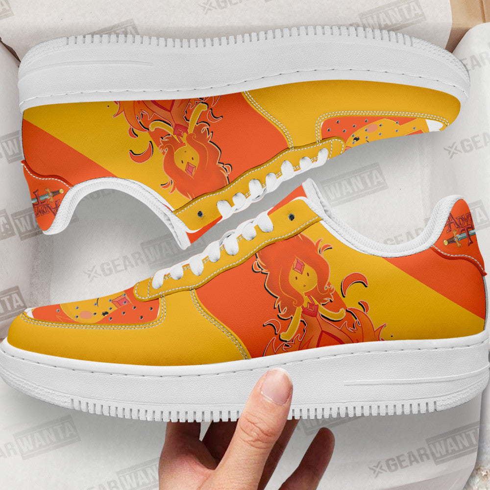 Flame Princess Phoebe Air Sneakers Custom Adventure Time Shoes-Gear Wanta