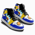 Flash Man Mega Man Kid Sneakers Custom For Kids-Gear Wanta