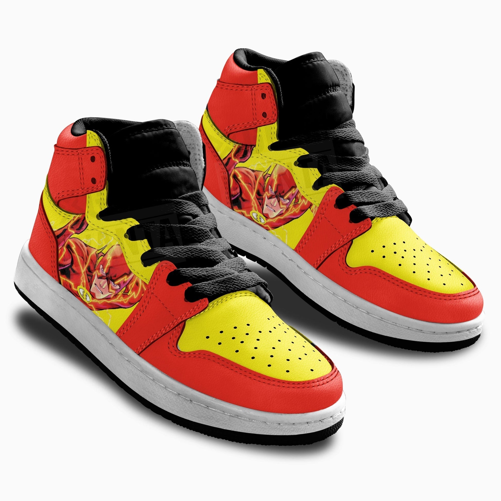 Flash Superhero Kid Sneakers Custom-Gear Wanta