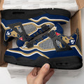 Florida Panthers Aj4 Sneakers Custom Shoes-Gear Wanta