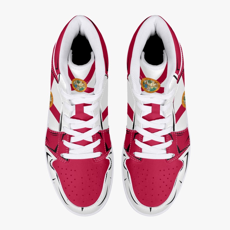 Florida State Flag JD1 High Top Shoes 