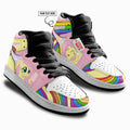 Fluttershy Kid J1s Sneakers Personalized Cartoon Collection - Gearwanta.com