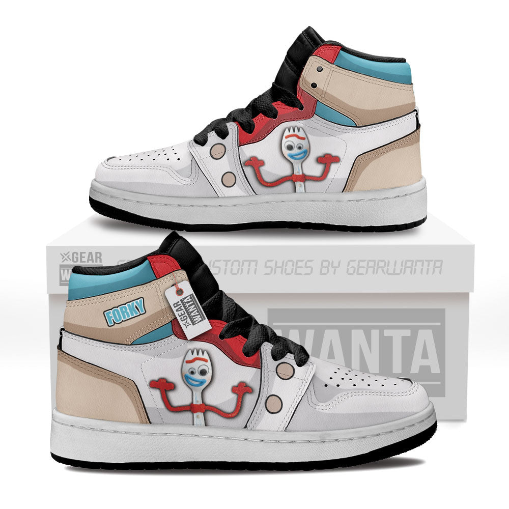 Forky Kids Sneakers Custom Shoes For Kid Gearwanta.com