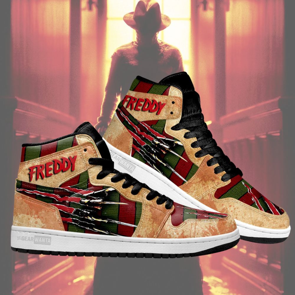 Freddy Krueger J1 Sneakers A Nightmare on Elm Street