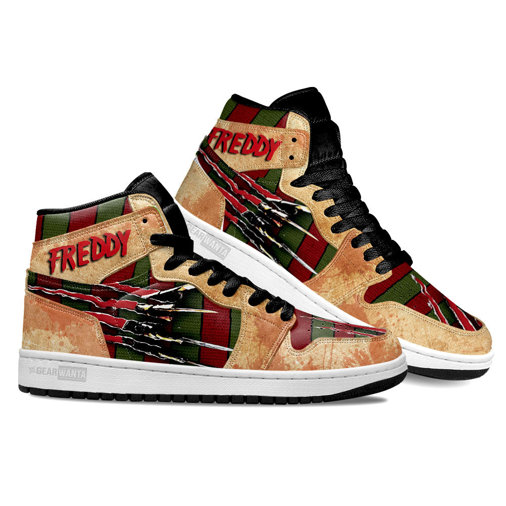 Freddy Krueger J1 Sneakers Custom Shoes-Gear Wanta