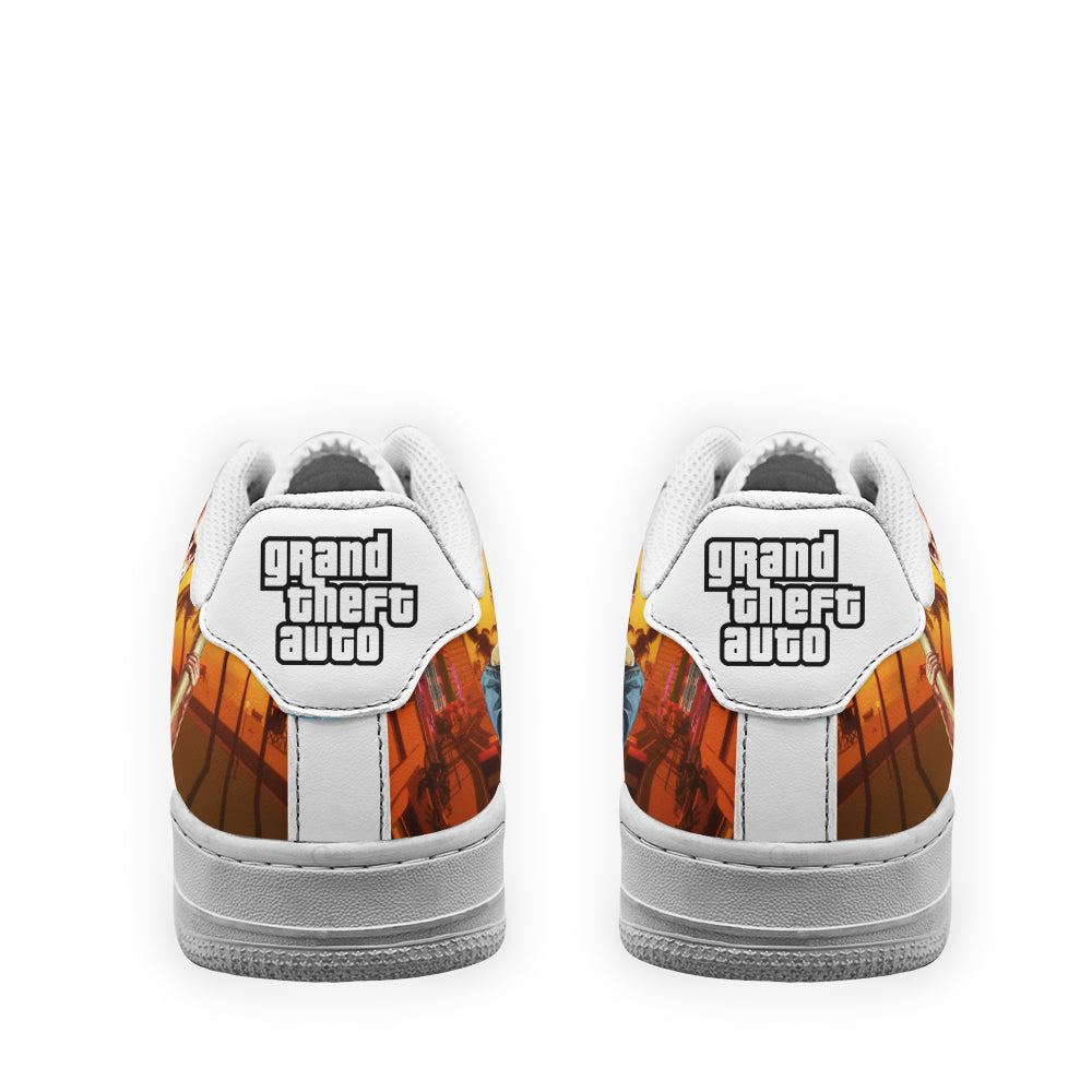 GTA Trevor Philips Air Sneakers Custom Video Game Shoes-Gear Wanta