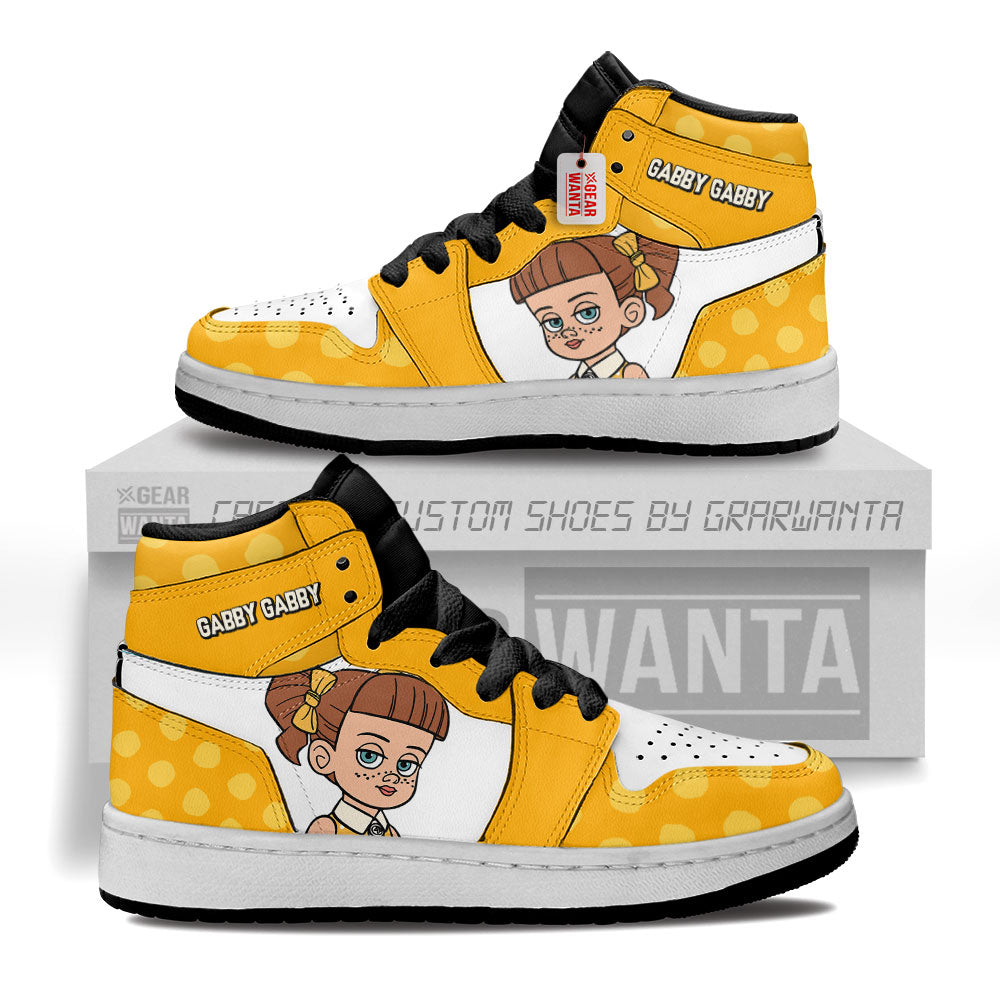 Gabby Gabby Kid J1s Sneakers Personalized Cartoon Collection - Gearwanta.com