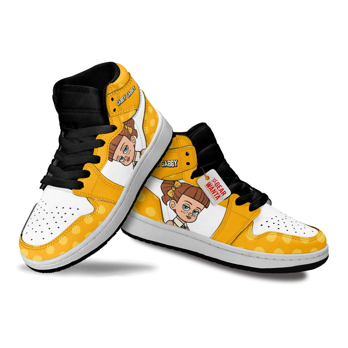 Gabby Gabby Kid J1s Sneakers Personalized Cartoon Collection - Gearwanta.com