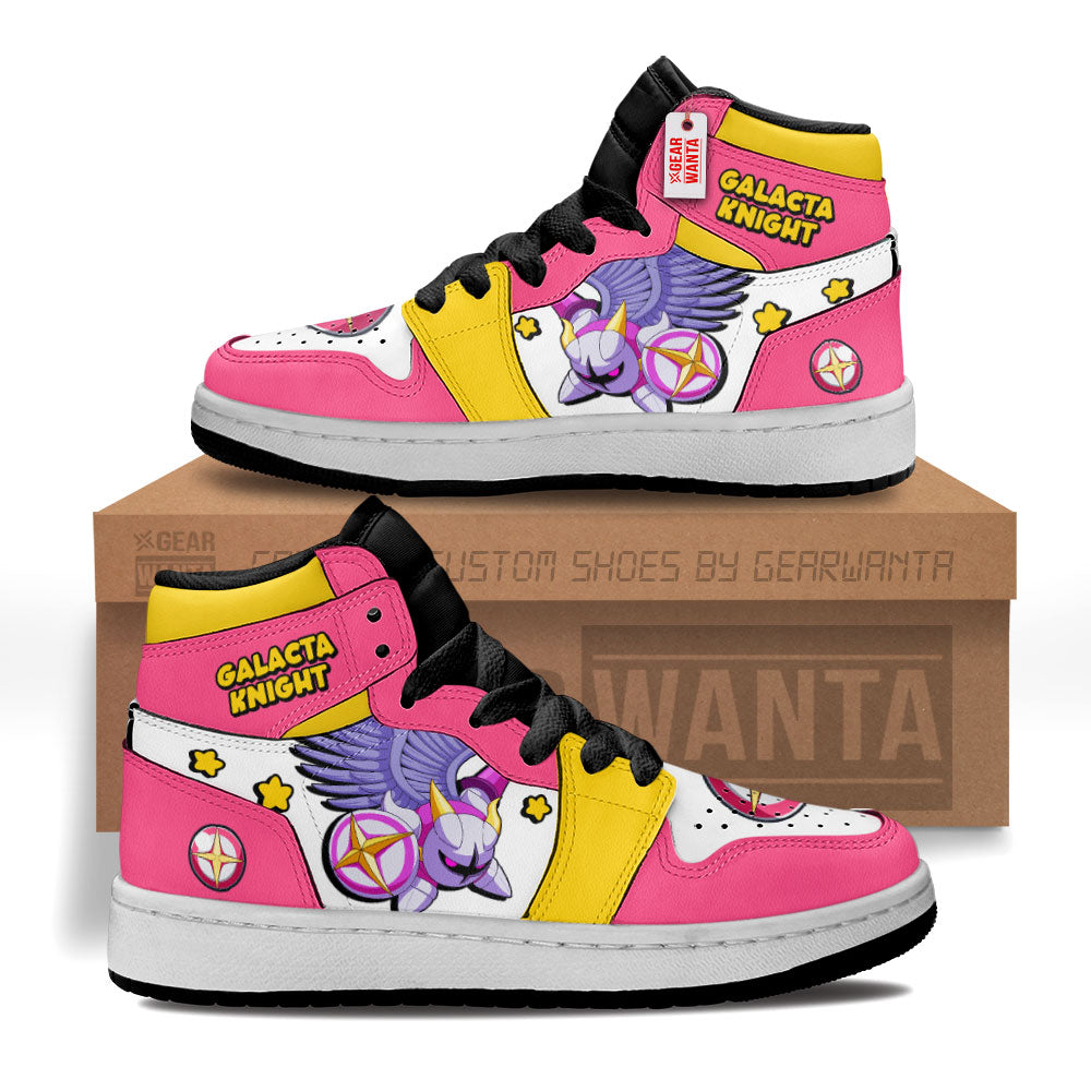 Galacta Knight Kirby Kid Sneakers Custom For Kids-Gear Wanta