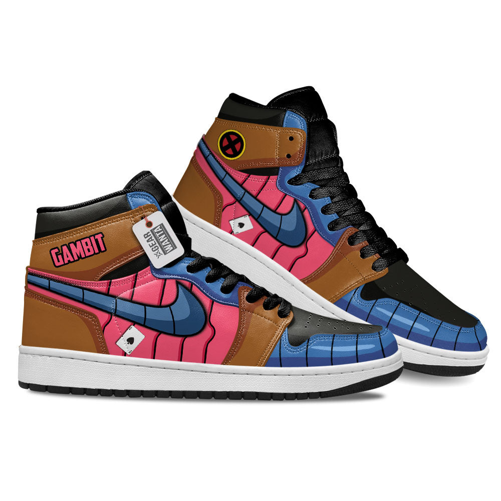 Gambit Remy LeBeau Shoes Movies Custom J1-Sneakers  Gearwanta.com