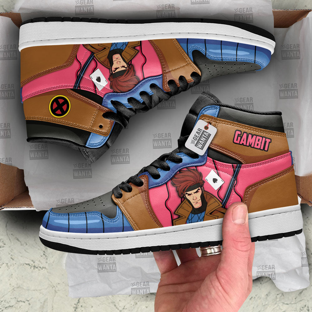 Gambit Remy LeBeau J1-Sneakers Movies Custom Shoes Gearwanta.com