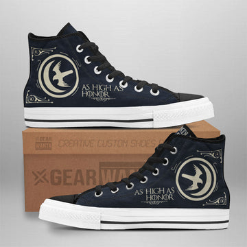 Arya 2 Game Of Thrones High Top Shoes Custom For Fans-Gear Wanta