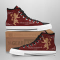 Lannister 2 Game Of Thrones High Top Shoes Custom For Fans-Gear Wanta