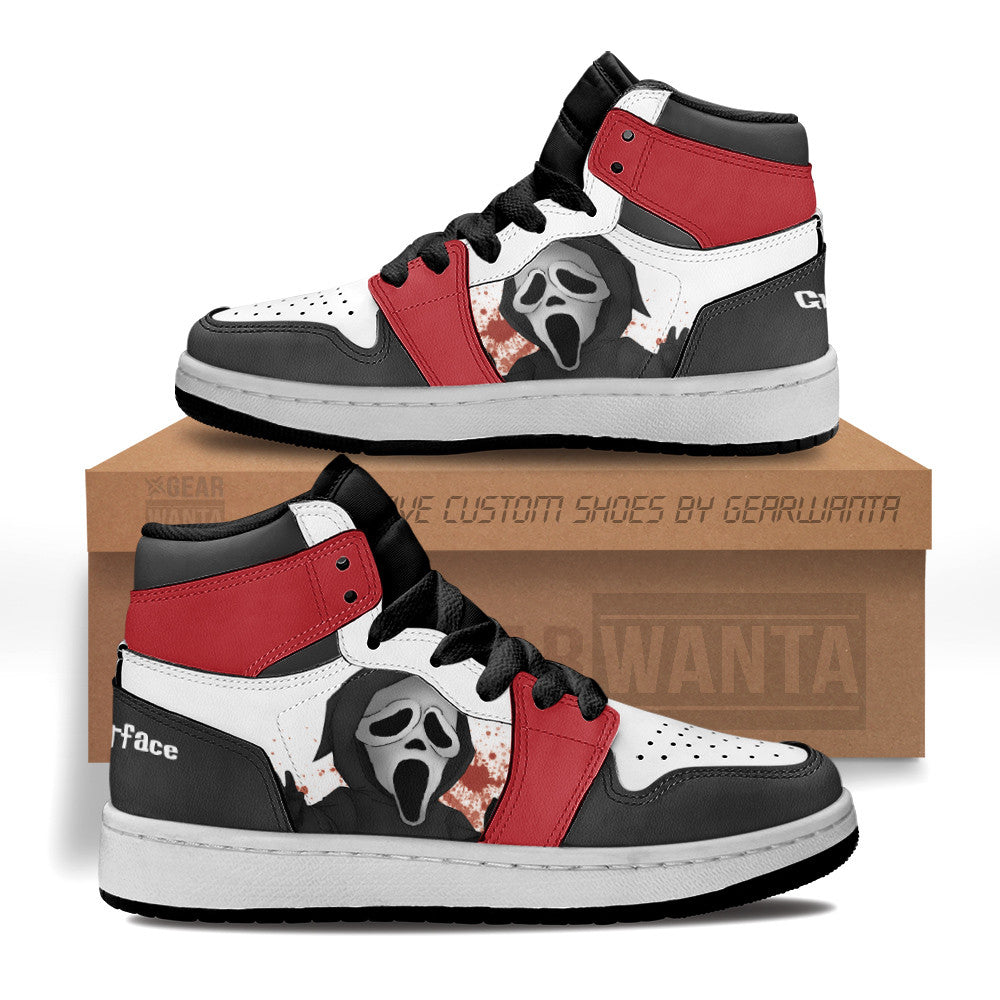 Ghostface Scream Kid Sneakers Custom-Gear Wanta