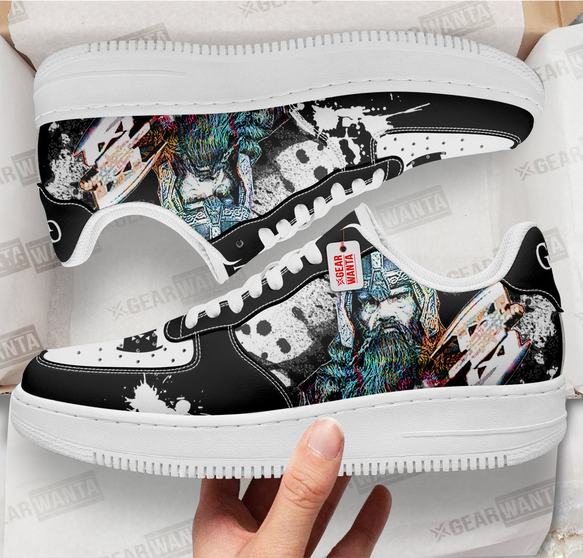 Gimli The Lord Of The Rings Custom Air Sneakers PT21-Gear Wanta