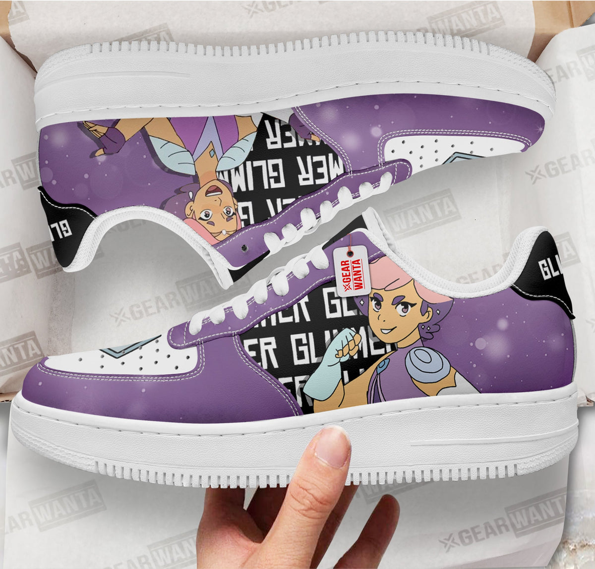 Glimmer She-ra Custom Air Sneakers PT21-Gear Wanta