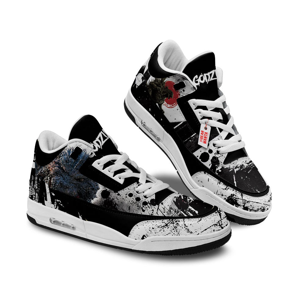 God zilla Minus One J3 Sneakers Custom Shoes-Gear Wanta