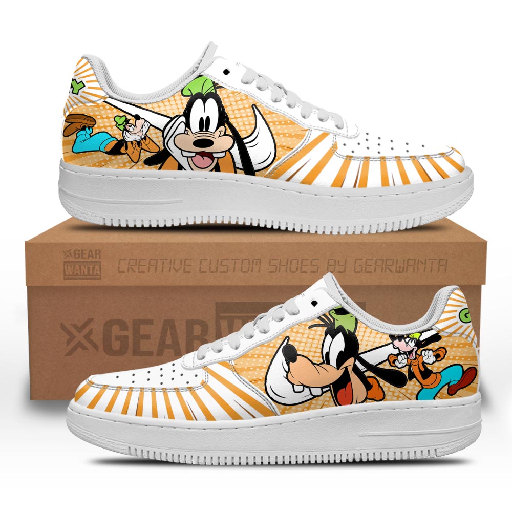 Goofy Air Sneakers Custom Shoes-Gear Wanta