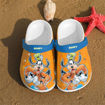 Goofy Cartoon Movie Clogs Shoes-gearwanta.com