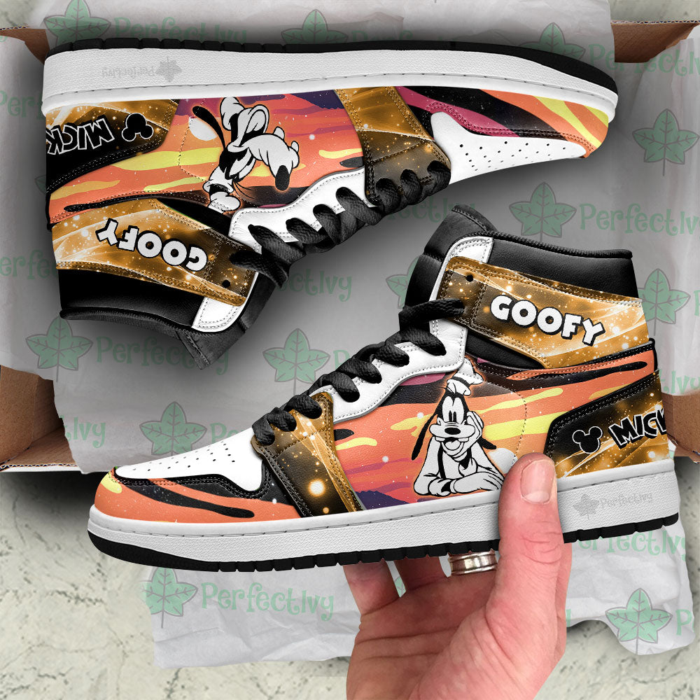 Goofy Characters Silhouette J1 Shoes Custom PT10-Gear Wanta