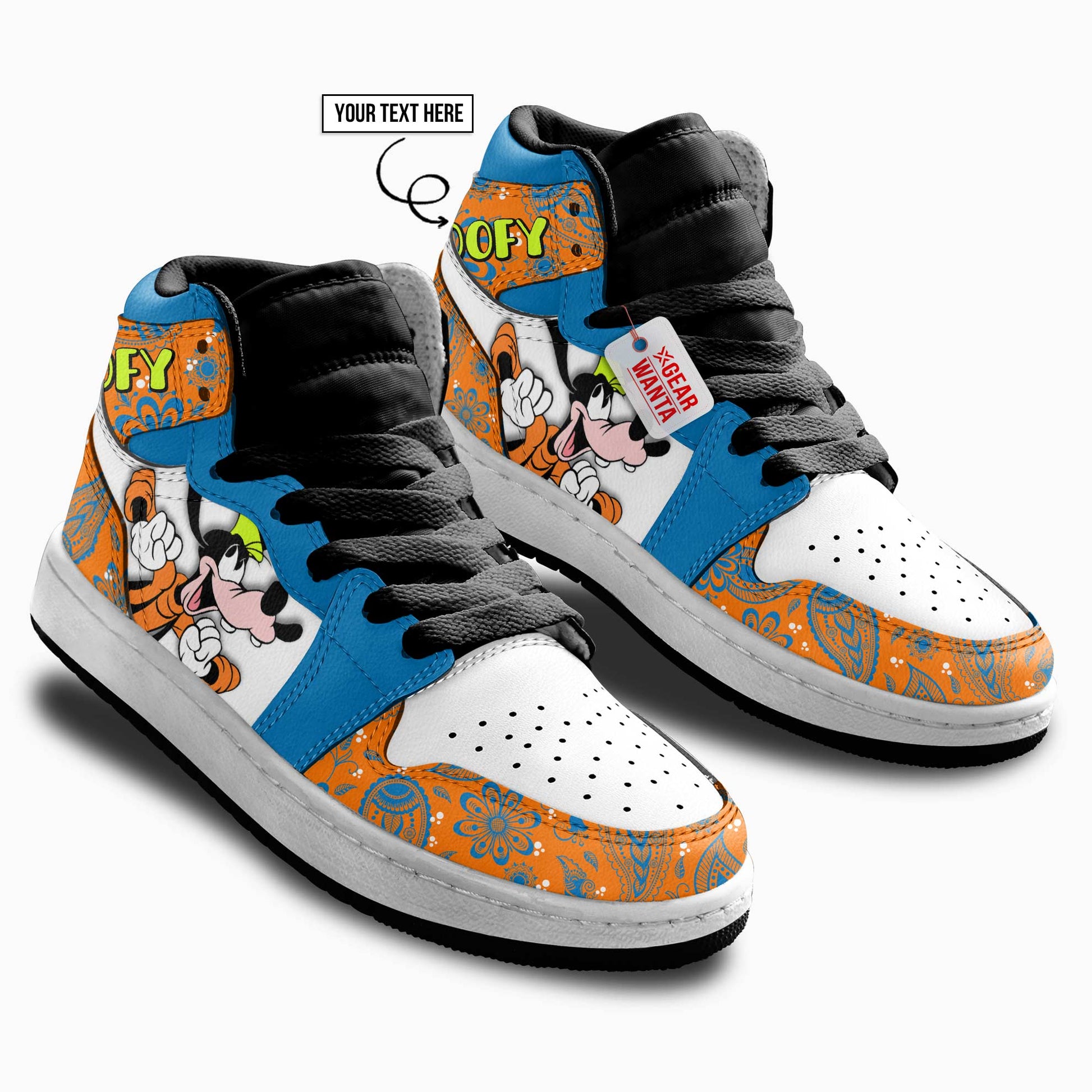 Goofy Kid J1s Sneakers Cartoon Collection - Gearwanta.com