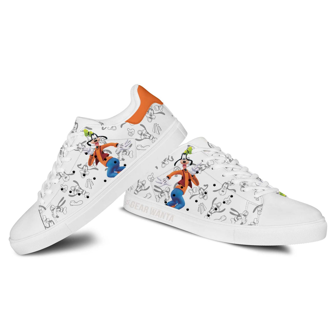 Goofy Stan Shoes Custom Micky Mouse Clubhouse Cartoon Cartoon Shoes-Gear Wanta