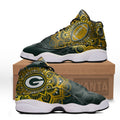 Green Bay Packers J13 Sneakers Custom Shoes-Gear Wanta