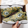 Green Bay Packers J13 Sneakers Custom Shoes-Gear Wanta